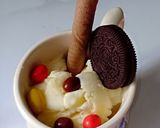 Foto langkah ke 6 dari resep Es krim tumis vanilla lembut, praktis no mixer.
