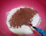 Foto langkah ke 4 dari resep Choco Mille Crepes.