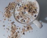 A picture of step 3 of Healthy Breakfast Cereal with nuts.