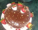 चॉकलेट गनाश केक (chocolate ganache cake recipe in Hindi) रेसिपी चरण 3 फोटो