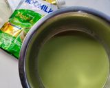 Foto langkah ke 6 dari resep Pie Creamy Matcha.