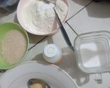Foto langkah ke 1 dari resep Bolu kukus mekar merah putih.