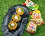 A picture of step 4 of Potatoes Nest.