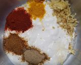 A picture of step 1 of Paneer Tikka.. #summerchallenge1.