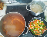 Foto del paso 4 de la receta: Judías blancas con verduras y arroz