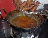A picture of step 2 of Seekh kabab.