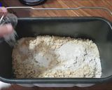 Foto del paso 2 de la receta Brownie de chocolate blanco con avellanas en panificadora