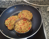 Foto del paso 8 de la receta: Hamburguesa de berenjena y pimiento de piquillo