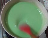 Foto langkah ke 3 dari resep Bubur Sum Sum Pandan.