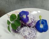Foto langkah ke 8 dari resep Ongol Ongol Bunga Telang Tepung Tapioka.
