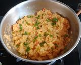 A picture of step 2 of Sama khichdi.