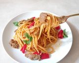 Foto langkah ke 4 dari resep Beef Spaghetti.