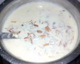 A picture of step 2 of Jello custard pudding.
