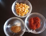 A picture of step 3 of Fresh Raw Mango Pickle.