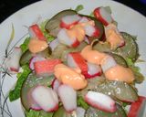 Foto del paso 5 de la receta: Ensalada Kanikama, pepinos, rabanitos