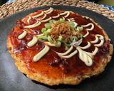 A picture of step 12 of Easy Okonomiyaki.