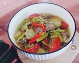 Foto langkah ke 6 dari resep Asem-asem Daging Sapi & Kacang Panjang.