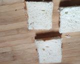 A picture of step 3 of Pinwheel sandwich.