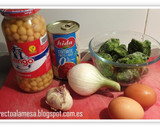 Foto del paso 1 de la receta: Garbanzos con espinacas