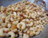A picture of step 5 of Veg macroni.