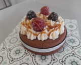 Foto del paso 9 de la receta: Bizcocho de chocolate sin gluten con cobertura de chocolate blanco