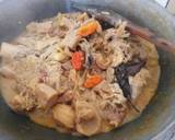 Gudeg Nangka Tetelan Sapi langkah memasak 6 foto