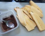 Foto langkah ke 4 dari resep Podeng Roti Tawar Pisang Kukus.