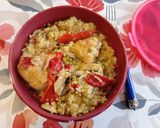 Foto del paso 9 de la receta: Arroz con Pollo y Champiñones