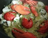 Foto del paso 12 de la receta Arroz con bogavante y almejas