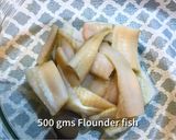 A picture of step 3 of Garlic Lemon flounder Fish fry.