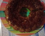 Foto langkah ke 4 dari resep Bolu pandan coklat.