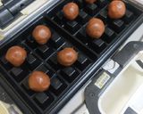 【甜點】鬆餅粉應用008： 一口沖泡巧克力粉鬆餅的食譜步驟3照片