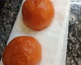 Foto del paso 3 de la receta: Tomates rellenos de calabaza y queso brie