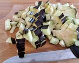 Pas rețetă Paste cu vânătă, roșioare și mozzarella și șunculiță afumată 1 fotografie