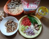 Foto langkah ke 1 dari resep Orek Bakso Teri Pedas.