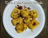 Foto langkah ke 4 dari resep Tahu Cabe Garam Simple.