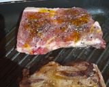 Foto del paso 6 de la receta: Tira de lomo a la pimienta con apio, cebolla morada y choclo