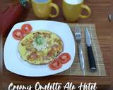 Creamy Omelette Ala Hotel langkah memasak 7 foto