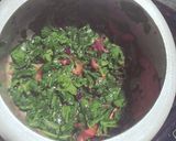 पालक कॉर्न पुलाव (Palak corn Pulao recipe in Hindi) रेसिपी चरण 3 फोटो