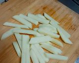 氣炸薯條的食譜步驟1照片
