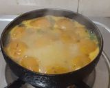 A picture of step 4 of Matar Dal with Indian Style Tortillas & Spicy Dumplings.
