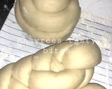 A picture of step 9 of Cinnamon rolls,palmier,and challah rustic dinner rolls.