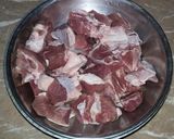 A picture of step 1 of Beef Stew.