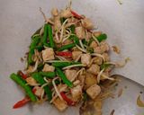 Foto langkah ke 5 dari resep Tumis kacang panjang, tooge, tempe.