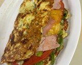 Foto del paso 3 de la receta: Omelette de zucchini (calabacín) opción para una cena saludable