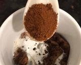 A picture of step 3 of Mug Brownie-2 mins Brownie in microwave.