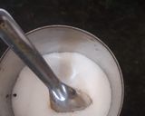 A picture of step 2 of Namkeen lassi.