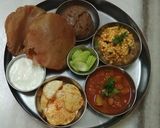 A picture of step 6 of Segari Thali.