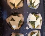 Spinach and corn Bread Quiche recipe step 3 photo