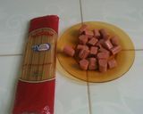 Foto del paso 1 de la receta: Pasta larga para la familia menuda